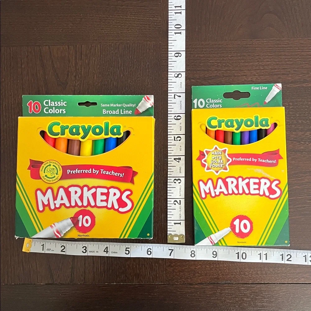 School Supplies Bundle with Crayola Markers and Crayons